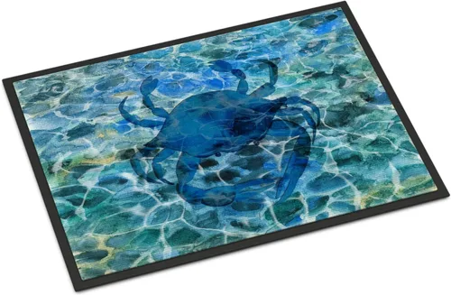 Vista 58 de Caroline's Treasures BB5366MAT - Tapete para puerta delantera de 18 x 27 pulgadas, para interiores y exteriores, antideslizante, lavable, de pelo