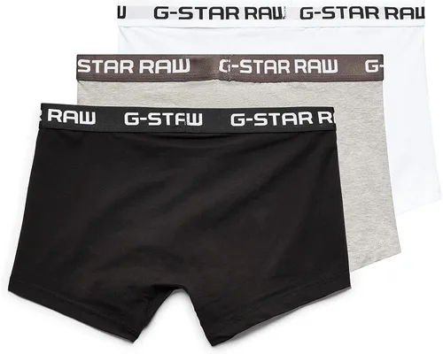 Vista 2 de G-STAR RAW Men's Underwear Multipack Soft Cotton Stretch Classic Trunks