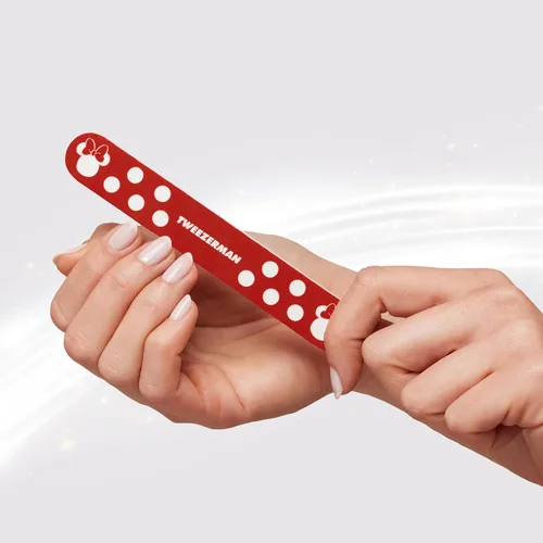Vista 8 de Tweezerman Disney Mickey Mouse y Minnie Mouse - Limas de uñas esistibles para orejas (paquete de 3)