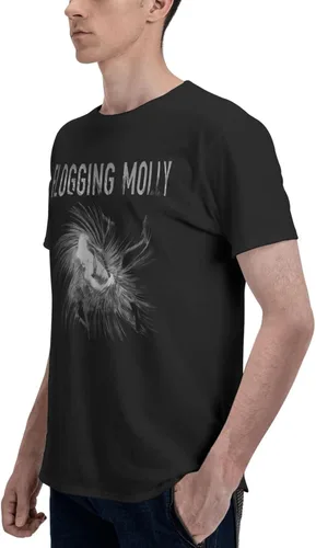 Vista 6 de Men's Cotton T Shirts Casual Camping Short Sleeve Full Season Tee