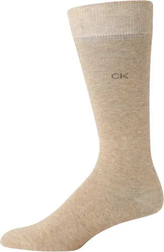 Vista 6 de Calvin Klein Calcetines de vestir para hombre - Calcetines de mezcla de algodón patrones y sólidos (paquete de 4)