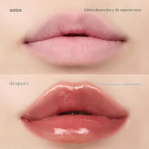Vista 4 de NOONI Juego de aceite de labios coreano - Applevanilla & Applegoji - Brillo Applevanilla y Applegoji