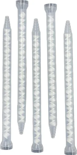 Vista 9 de CosmoMix - Tubo de boquilla para mezclador estático helicoidal, boca de campana, 8.5 pulgadas, 18 elementos, 10 piezas, mezclador estático, mezcla
