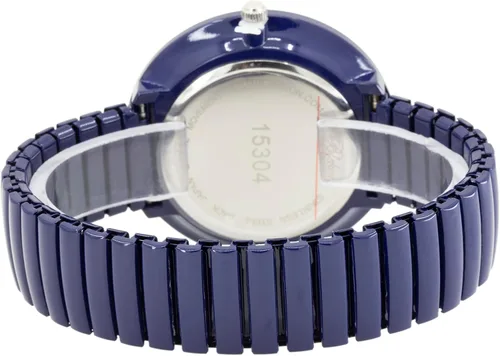 Vista 7 de Blekon Colecciones Nuevo reloj de moda PC21J con banda elástica de cara súper grande movimiento japonés PC21J