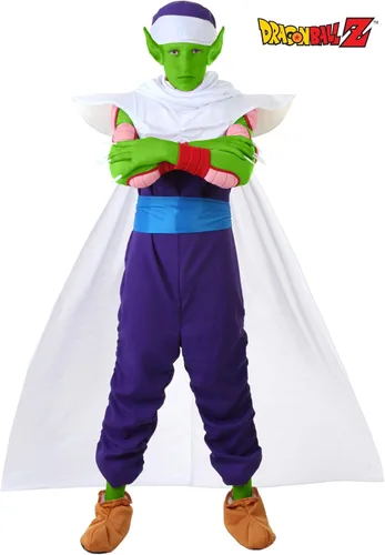 Vista 2 de Dragon Ball Z - Disfraz de Piccolo DBZ para niños, disfraz de Piccolo DBZ para cosplay de anime