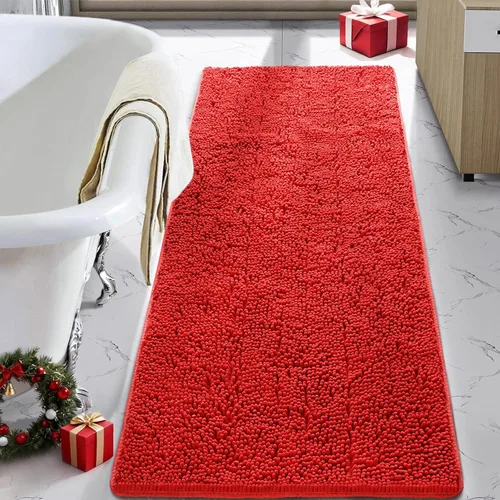 Vista 72 de LOCHAS - Alfombra de baño de lujo lanuda de 24 x 17 pulgadas, color beige