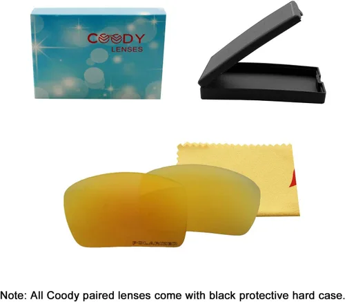 Vista 3 de COODY Lentes de sol polarizadas de repuesto para Oakley Gascan OO9014 Gafas de Sol Multicolor