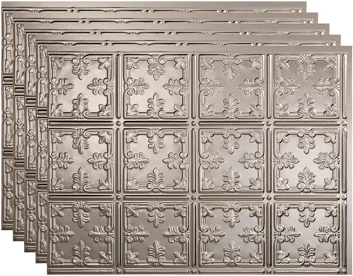 Vista 21 de FASÄDE Panel decorativo para salpicaduras de vinilo de estilo tradicional / patrón 10 en bronce antiguo (muestra de 6 x 6 pulgadas)