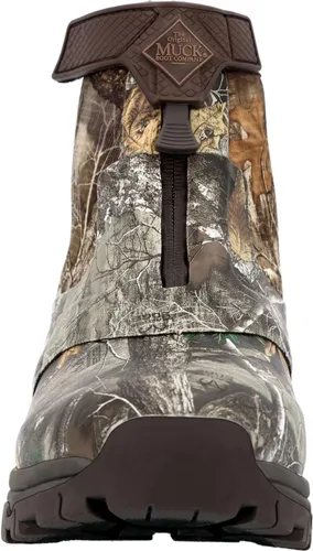 Vista 3 de Muck Boot Hombres Apex Mid Zip Camuflaje Punta Redonda Tire En Botas Casual Tobillo - Marrón