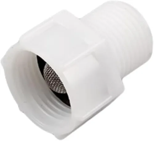 Vista 8 de Adaptador de tubo de válvula de llenado de inodoro, rosca hembra de 7/8 pulgadas a rosca macho de 1/2 pulgada, conexión de adaptador de tubería