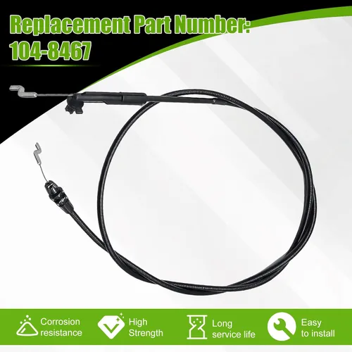 Vista 3 de 104-8676 Cable de freno para cortadoras de césped recicladoras Toro de 22 pulgadas Compatible con 20013, 20014, 20017, 20018, 20031, 20041, 20047