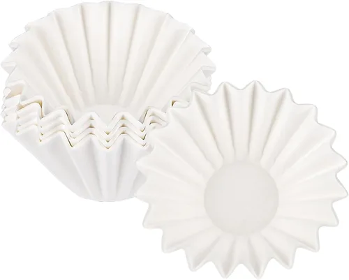 Vista 13 de EUSOAR Filtros de café sin blanquear de 1 a 2 tazas, paquete de 50 filtros de café desechables de papel marrón natural, para cafeteras de vertido