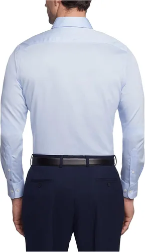 Vista 2 de Tommy Hilfiger Camisa de vestir para hombre Slim Fit Stretch Twill