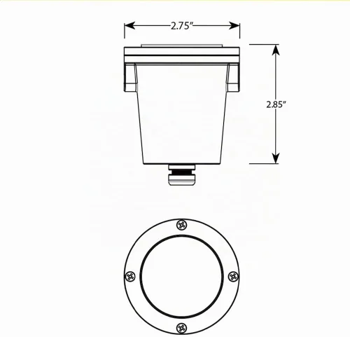 Vista 4 de VOLT Mini luz de grado IP68 impermeable 3 en 1 de 12 V
