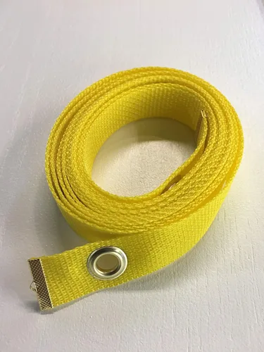 Vista 4 de Seis picos de poste de armadura/estacas y poste amarillo Placer Combo DIY perro agilidad equipo tejido postes