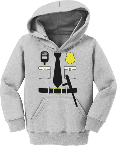 Vista 2 de Cop Outfit - Sudadera con capucha de forro polar para niños pequeños y jóvenes