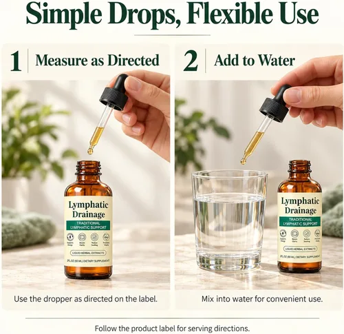 Vista 6 de Gotas de drenaje linfático, drenaje linfático gotas, 2fl oz