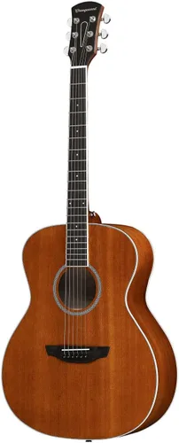 Vista 4 de Orangewood Guitarra acústica de 6 cuerdas, derecha, caoba (OW-DANA-M-AK)