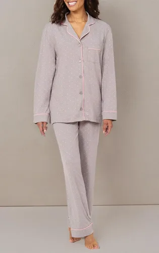 Vista 40 de PajamaGram Conjunto de pijama para mujer – Pijama para mujer, jersey novio, 100% algodón