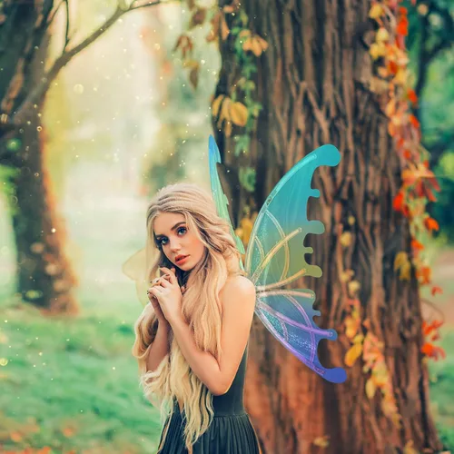 Vista 5 de GOLDGE Alas de hadas iluminadas para niñas y mujeres adultas, alas de ángel de mariposa para Halloween, Navidad, disfraces de fiesta