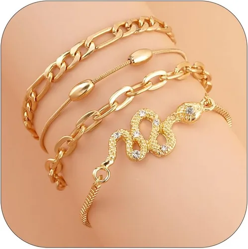 Vista 13 de Collar de pulsera de serpiente para mujer, pulsera de serpiente flexible, gargantilla de serpiente para fiesta de Hollween, accesorios de disfraces