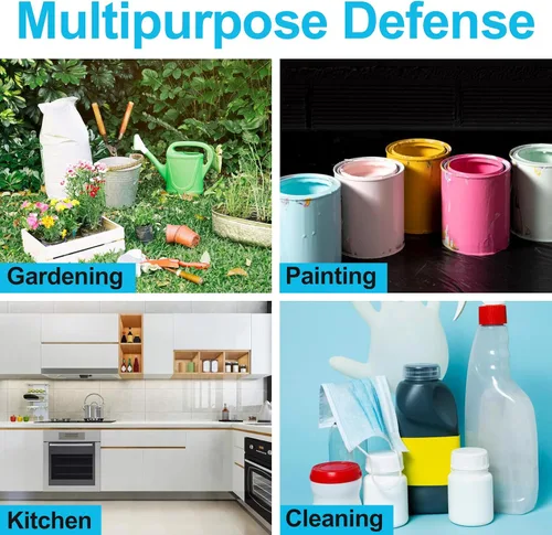 Vista 5 de Paquete de 200 delantales de plástico desechables para adultos, grandes batas de pintura transparente para adultos, cocina, manualidades, fiestas