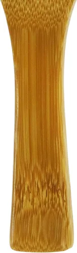 Vista 5 de Espátula Miso de Bambú 5.51 in (140mm), Cuchara, Herramienta para Miso, Bambú Ahumado, Hecho en Japón