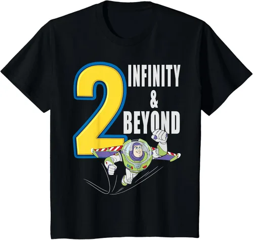 Vista 34 de Disney Pixar Toy Story Buzz Lightyear Fly Quote - Camiseta gráfica Negro