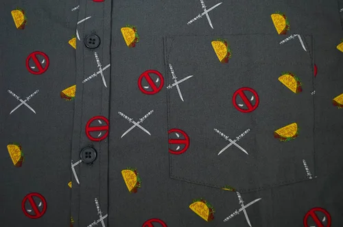 Vista 4 de Marvel Camisa abotonada para hombre