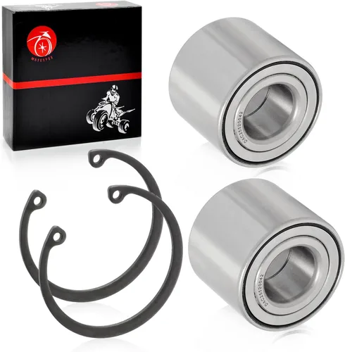 Vista 4 de 2 rodamientos de rueda de buje de freno trasero + CIRCLIP para Kawasaki Brute Force 650 750 4x4 4x4i Mule 3000 3010 3020 4000 4010 KAF620 KAF950