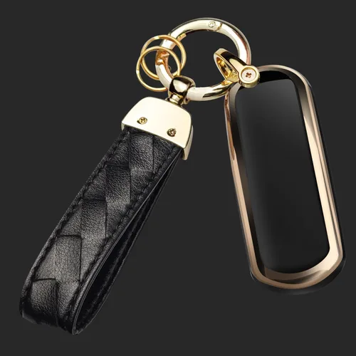 Vista 6 de Funda para llavero Mazda Keychain - Compatible con Mazda 3 6 8 Miata MX-5 CX-5 CX-9 Llavero inteligente de 4 botones (Negro)
