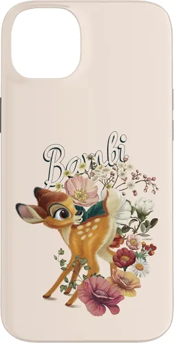 Vista 15 de Funda con logotipo de retrato floral Bambi para iPhone 16 Disney