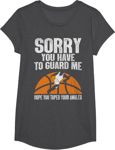 Vista 34 de Camiseta divertida de baloncesto para hombres y mujeres, Negro