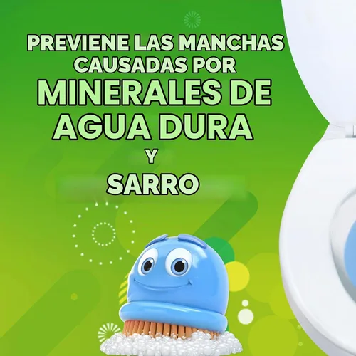Vista 2 de Scrubbing Bubbles Limpieza continua para inodoro, limpiador automático de inodoros azul, tabletas de tanque seguras para sépticos que eliminan