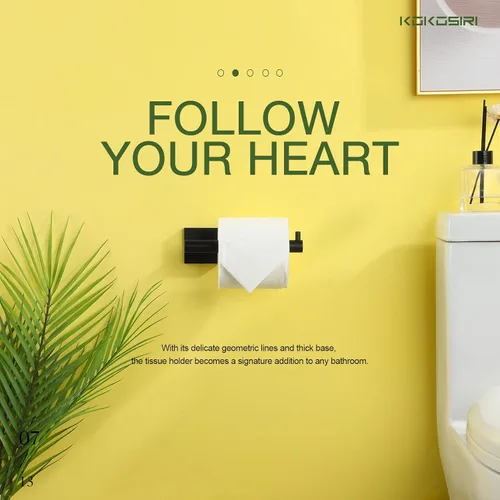 Vista 7 de KOKOSIRI Toalleros de 24 pulgadas, toalleros de baño, soporte para toallas de baño, soporte para papel higiénico, soporte para rollo de papel