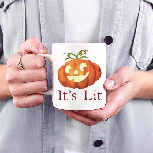 Vista 396 de Trend Setters Friends the Television Show – 25 años – Mercancía oficial – Taza de café o té de cerámica blanca de 11 onzas – perfecta para regalar