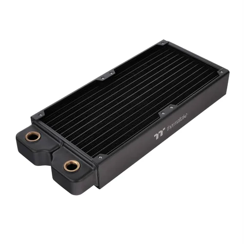 Vista 11 de Thermaltake Pacific DIY Sistema de refrigeración líquida C360 1.063 in Aletas gruesas de alta densidad Tubos de cobre de una fila Radiador de cobre