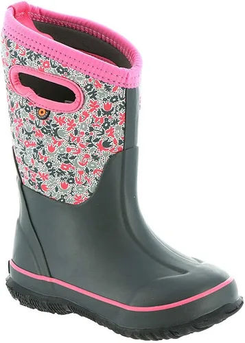 Vista 30 de BOGS Botas de nieve unisex de neopreno con aislamiento de goma de alta impermeabilidad para niños Negro