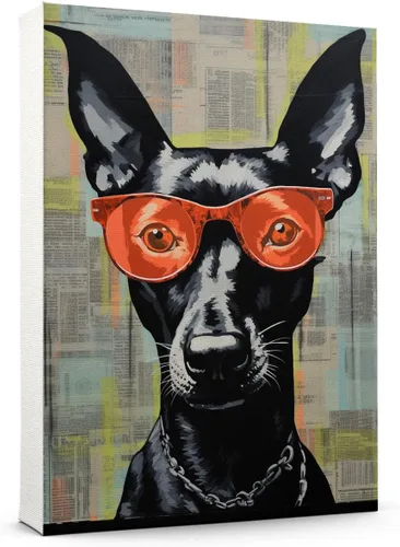 Vista 108 de Thuan Affenpinscher - Póster de lienzo con tus fotos, arte de pared para decoración del hogar, regalo conmemorativo para amantes de las mascotas