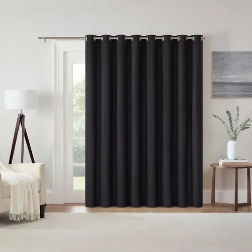 Vista 61 de ECLIPSE Kendall - Cortina térmica opaca moderna con bolsillo para cortinero, para dormitorio o sala de estar (1 panel), 42 x 54 pulgadas, alcachofa