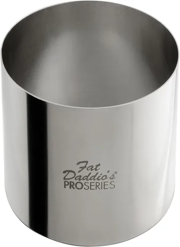 Vista 16 de Fat Daddio's Anillo redondo de acero inoxidable para pasteles y pastelería, 3 x 2 pulgadas