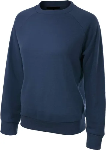 Vista 7 de MixMatchy Sudadera básica suave y cómoda de forro polar con cuello redondo para mujer