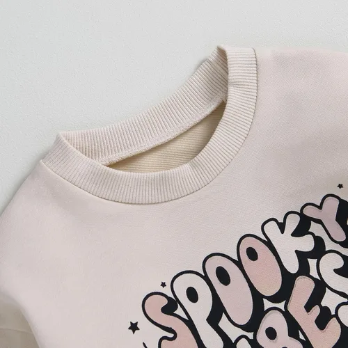 Vista 97 de Ropa de Halloween para bebé niña, sudadera con estampado de calabaza, mameluco de burbujas, lindo traje de Acción de Gracias de otoño