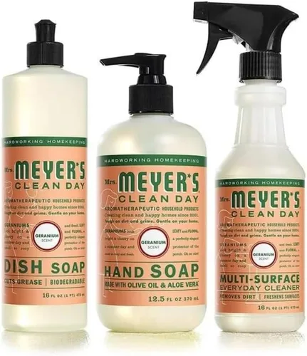 Vista 14 de Mrs. MEYER'S Clean Day Basil Kitchen Basics Set