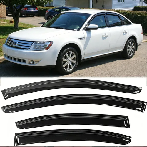 Vista 15 de Deflectores de viento para ventana lateral a prueba de lluvia para Chrysler Sebring 2007-2010; Chrysler 2000 2011-2014, juegos de protectores