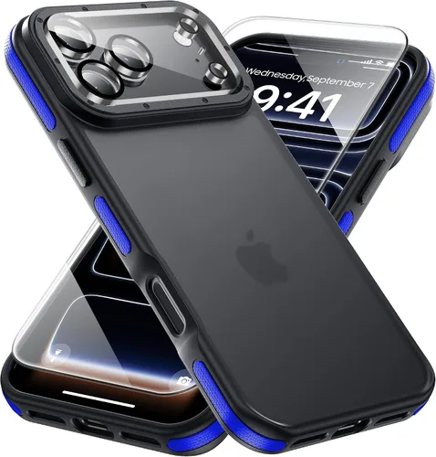 Vista 129 de Yriklso 3 en 1 Funda Magnética Fuerte para iPhone Air, 1X Protector de Pantalla + 1X Protector de Lente de Cámara, Cubierta Protectora a Prueba