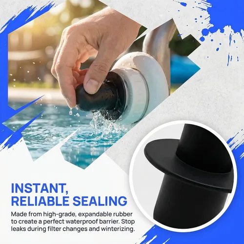 Vista 4 de Filtro de repuesto para bomba de filtro de piscina de tierra para Bestway in-tex, filtro de tierra de escape de verano, piezas de piscina, tapones