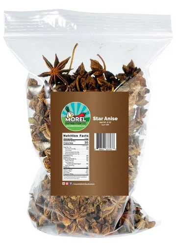 Vista 6 de Semillas de anís estrellado o vainas de anís estrellado (Anis Estrella) (2 oz, 4 oz, 8 oz y 1 lb) (2 oz)