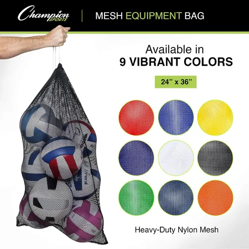 Vista 2 de Champion Sports Mesh Sports Equipment Bag