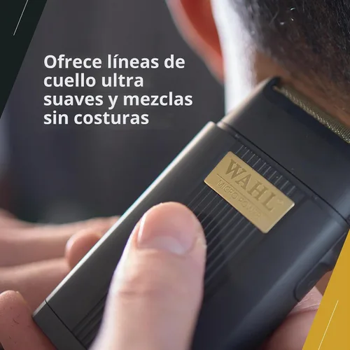 Vista 5 de Wahl Professional Micro Power Shaver, lámina de acabado ultra-cercada inalámbrica para aseo preciso, tiempo de ejecución de 2 horas